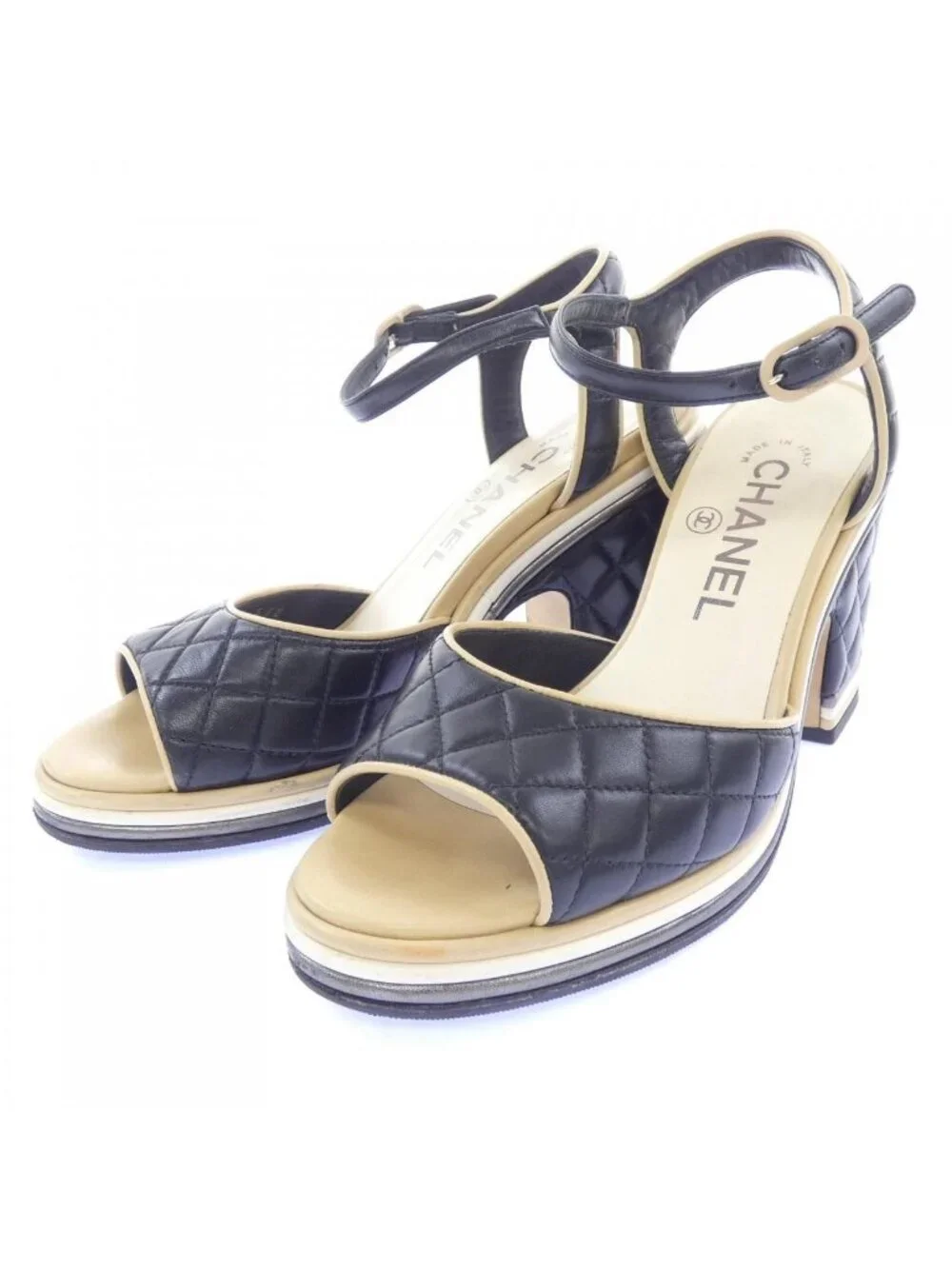 Chanel Sandals Black
